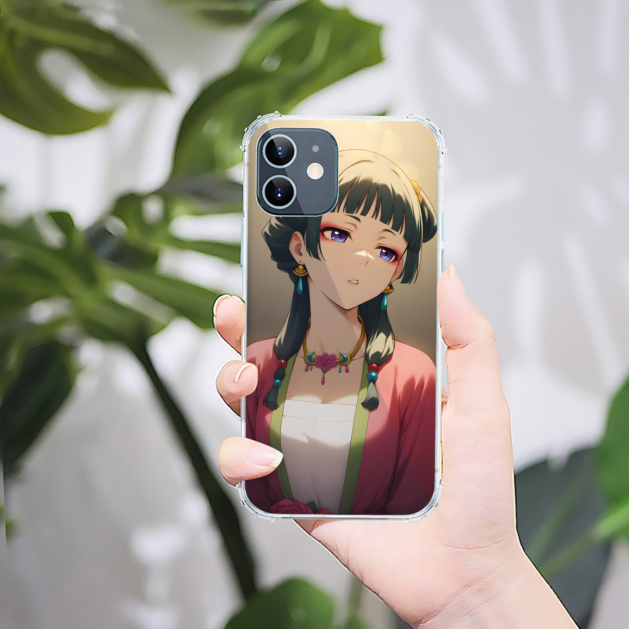 （画像用） 薬屋のひとりごと The Apothecary Diaries 【iPhone 12シリーズ対応】透明スマホケース（クリアソフトケース）